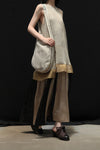 Mutedance 24 Spring/Summer Layered Dress MD-MD24SS82-KHAKI khaki PM136